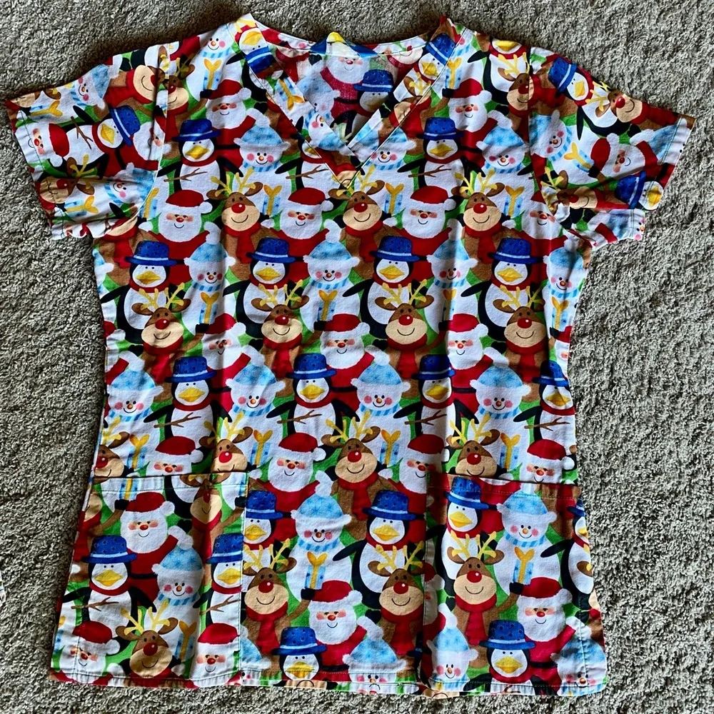 Tis the season!! Christmas scrubs!!🎅🧑‍🎄🤶 - Picture 6 of 11